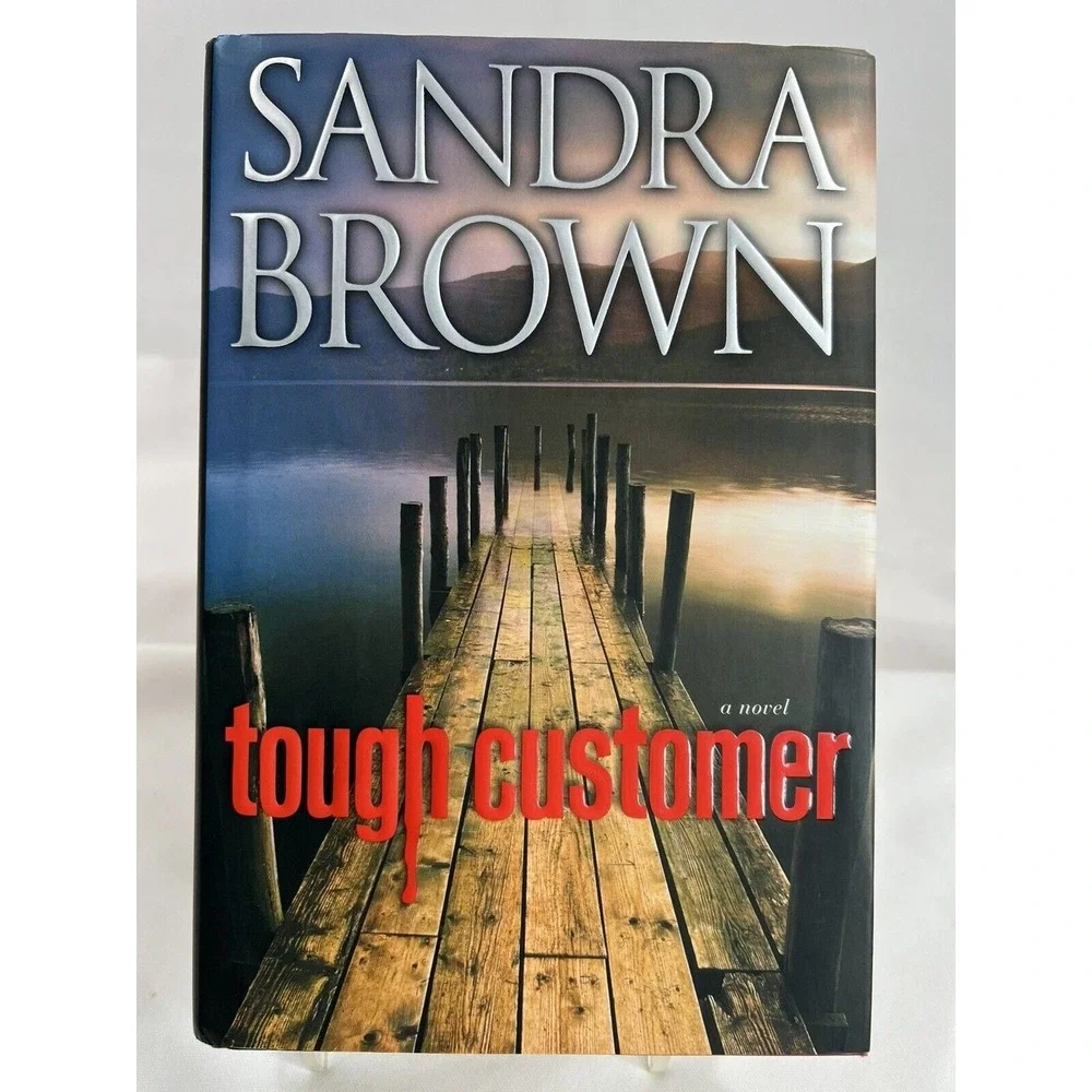 Sandra Brown Tough Customer Hardcover Mystery‎ Thriller Suspense Novel